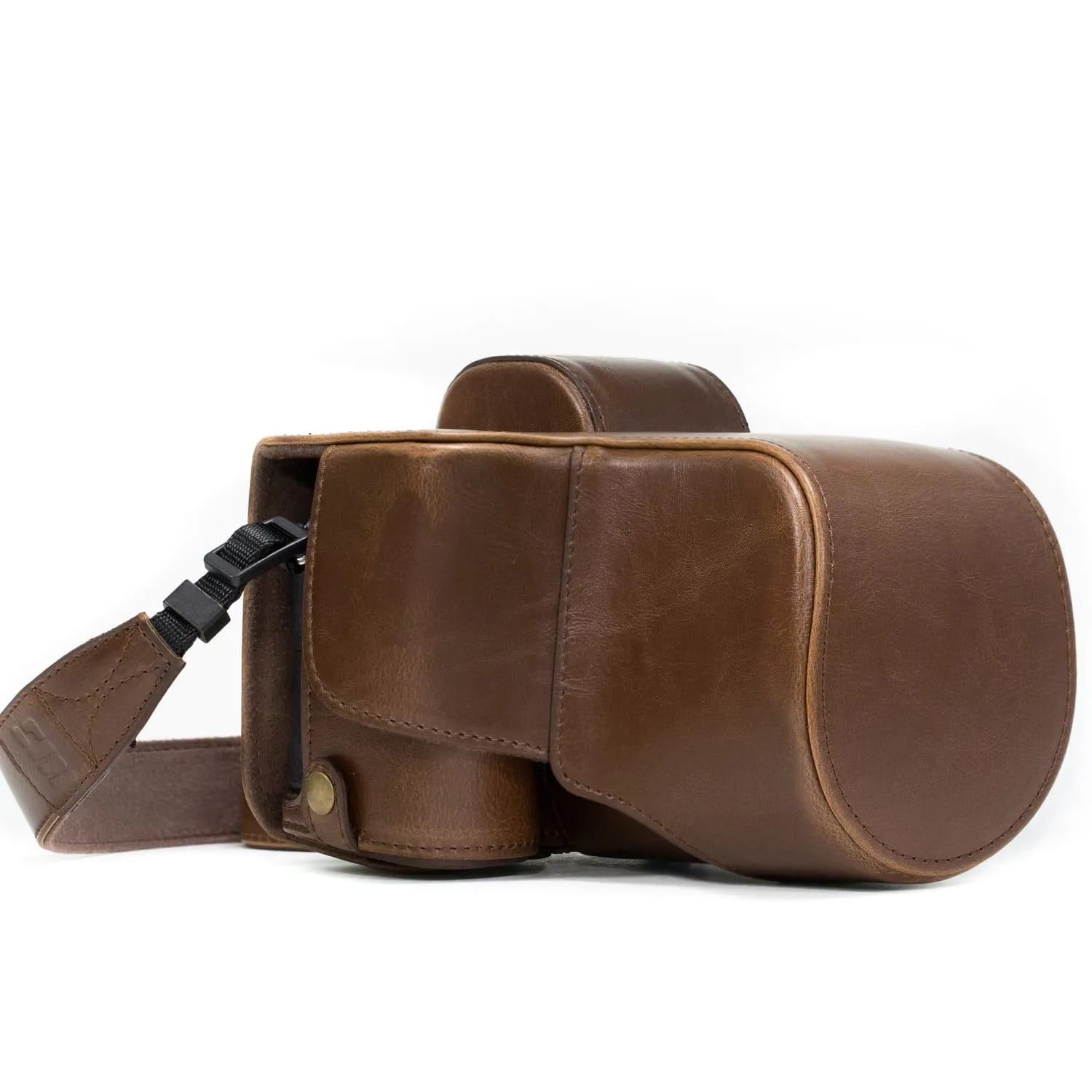 MegaGear Sony Alpha A7S II, A7R II, A7 II (28-70mm) Ever Ready Leather Camera Case and Strap, with Battery Access