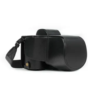MegaGear Sony Alpha A7S II, A7R II, A7 II (28-70mm) Ever Ready Leather Camera Case and Strap, with Battery Access