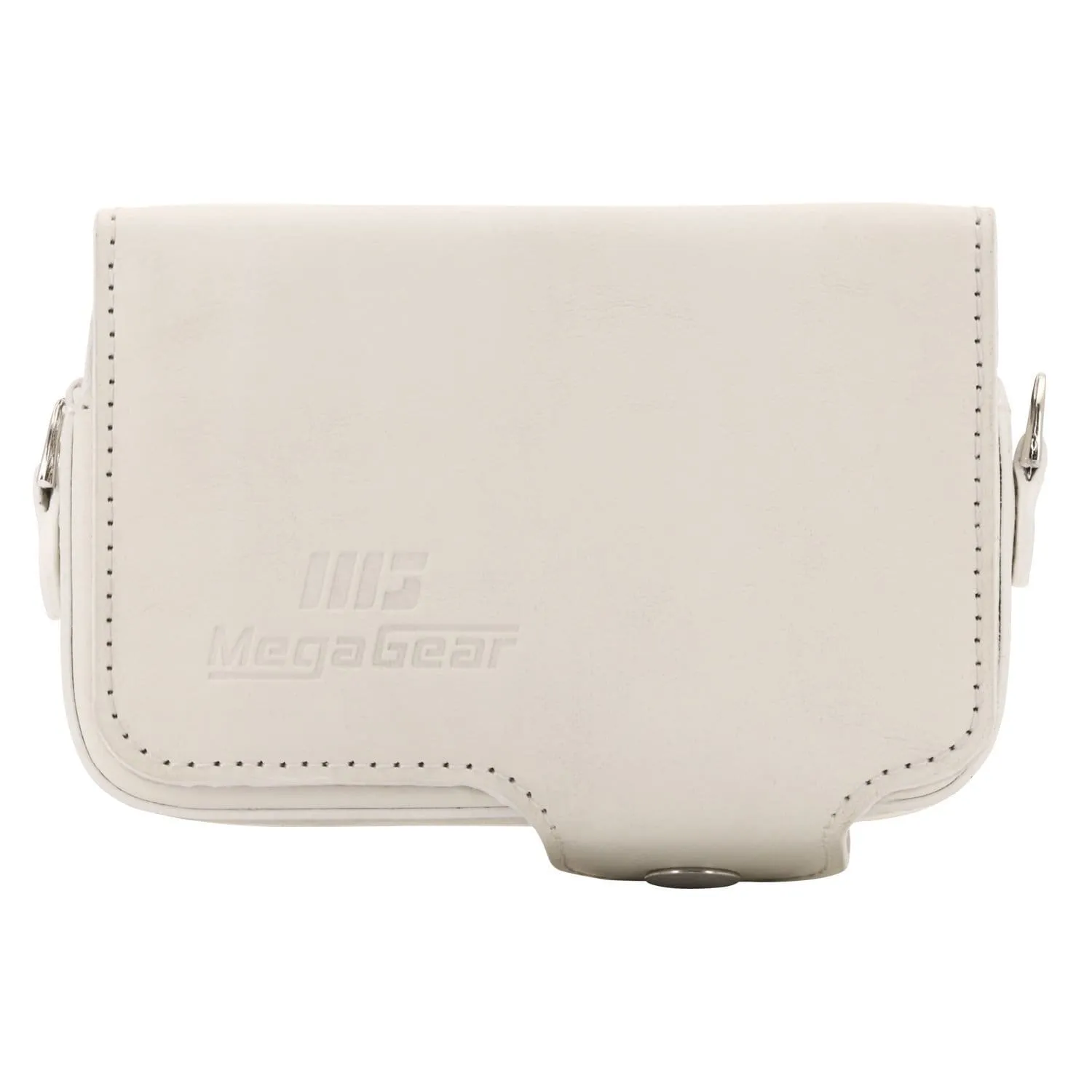 MegaGear Sony Cyber-shot DSC-RX100 VII, DSC-RX100 VI, DSC-RX100 V, DSC-RX100 IV, DSC-RX100 III, DSC-RX100 II, ZV-1 Leather Camera Case with Strap