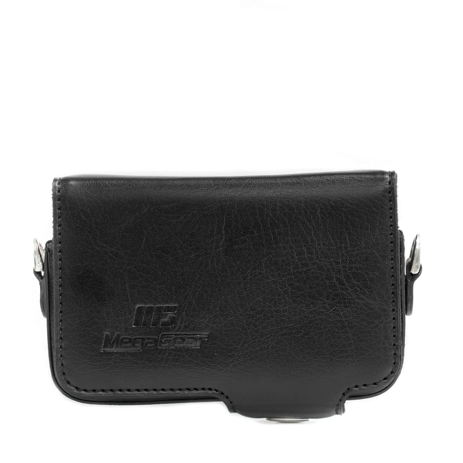 MegaGear Sony Cyber-shot DSC-RX100 VII, DSC-RX100 VI, DSC-RX100 V, DSC-RX100 IV, DSC-RX100 III, DSC-RX100 II, ZV-1 Leather Camera Case with Strap