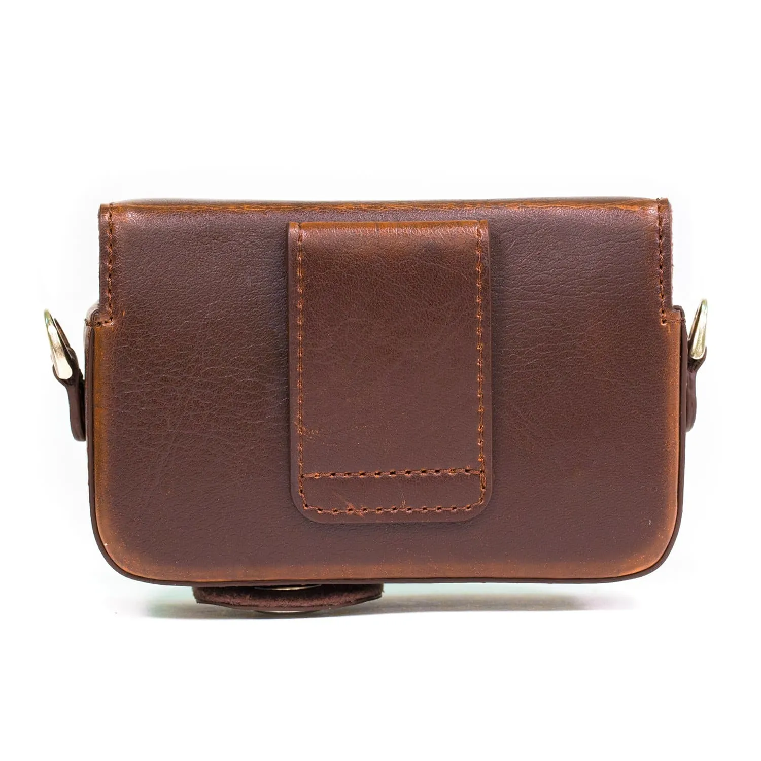 MegaGear Sony Cyber-shot DSC-RX100 VII, DSC-RX100 VI, DSC-RX100 V, DSC-RX100 IV, DSC-RX100 III, DSC-RX100 II, ZV-1 Leather Camera Case with Strap