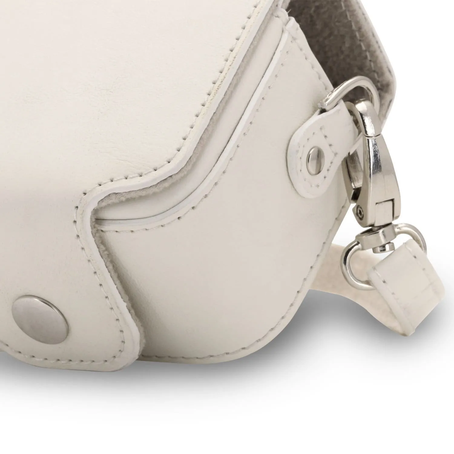 MegaGear Sony Cyber-shot DSC-RX100 VII, DSC-RX100 VI, DSC-RX100 V, DSC-RX100 IV, DSC-RX100 III, DSC-RX100 II, ZV-1 Leather Camera Case with Strap
