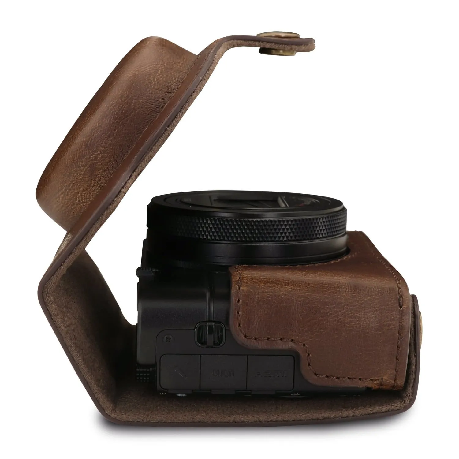 MegaGear Sony Cyber-shot DSC-RX100 VII Ever Ready Leather Camera Case