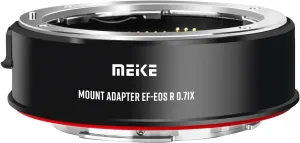 Meike MK-EFTR-071X Auto Focus 0.71X Speed Booster Lens Mount Adapter for Canon EF Mount Lens to Canon RF Mount Cameras EOS R7 R10 C70 R50