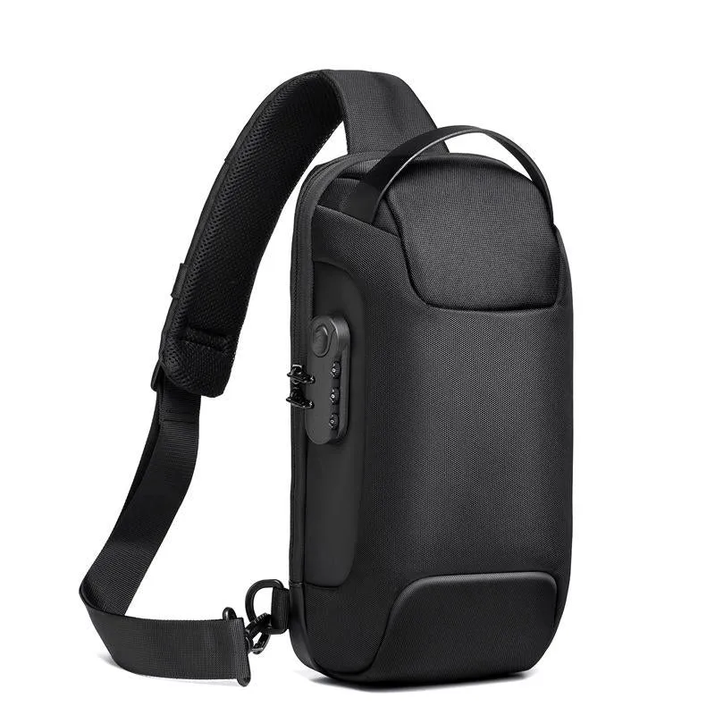 Men's Anti Theft Oxford Chest Bag