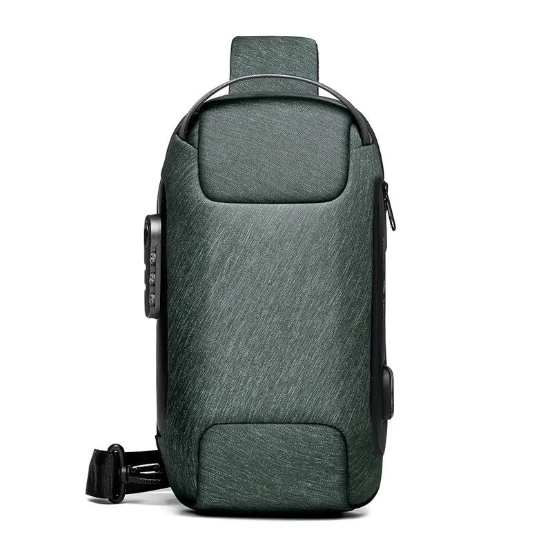 Men's Anti Theft Oxford Chest Bag