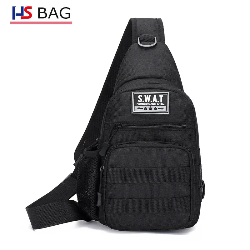 Men's Korean Oxford Cloth Large Capacity Camouflage Men's Chest Bags
