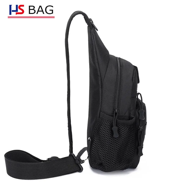 Men's Korean Oxford Cloth Large Capacity Camouflage Men's Chest Bags