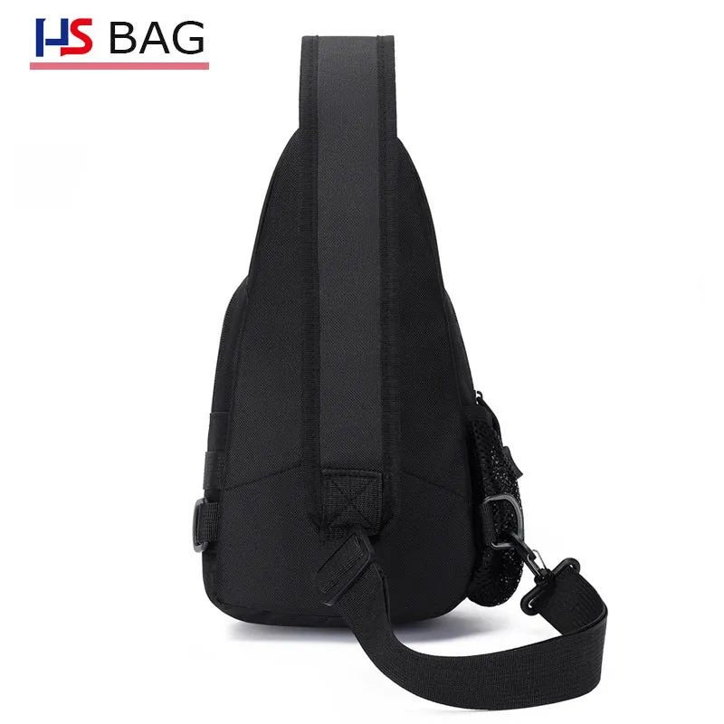 Men's Korean Oxford Cloth Large Capacity Camouflage Men's Chest Bags