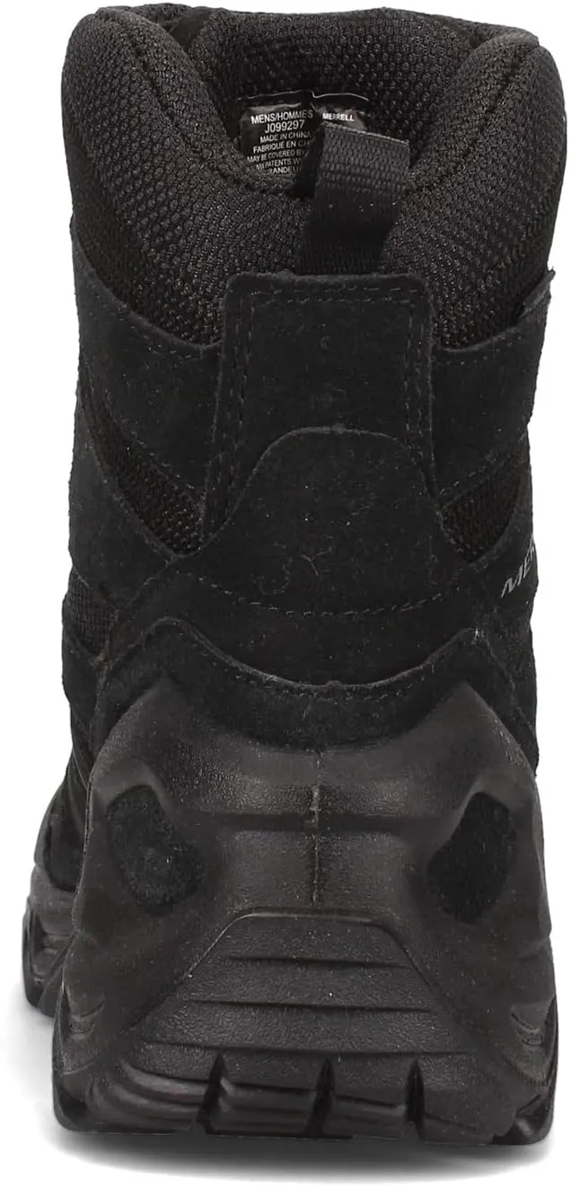 Merrell Men’s Strongfield Tactical 6” Waterproof Boots, Breathable & Comfortable Work Combat Hiking Shoes