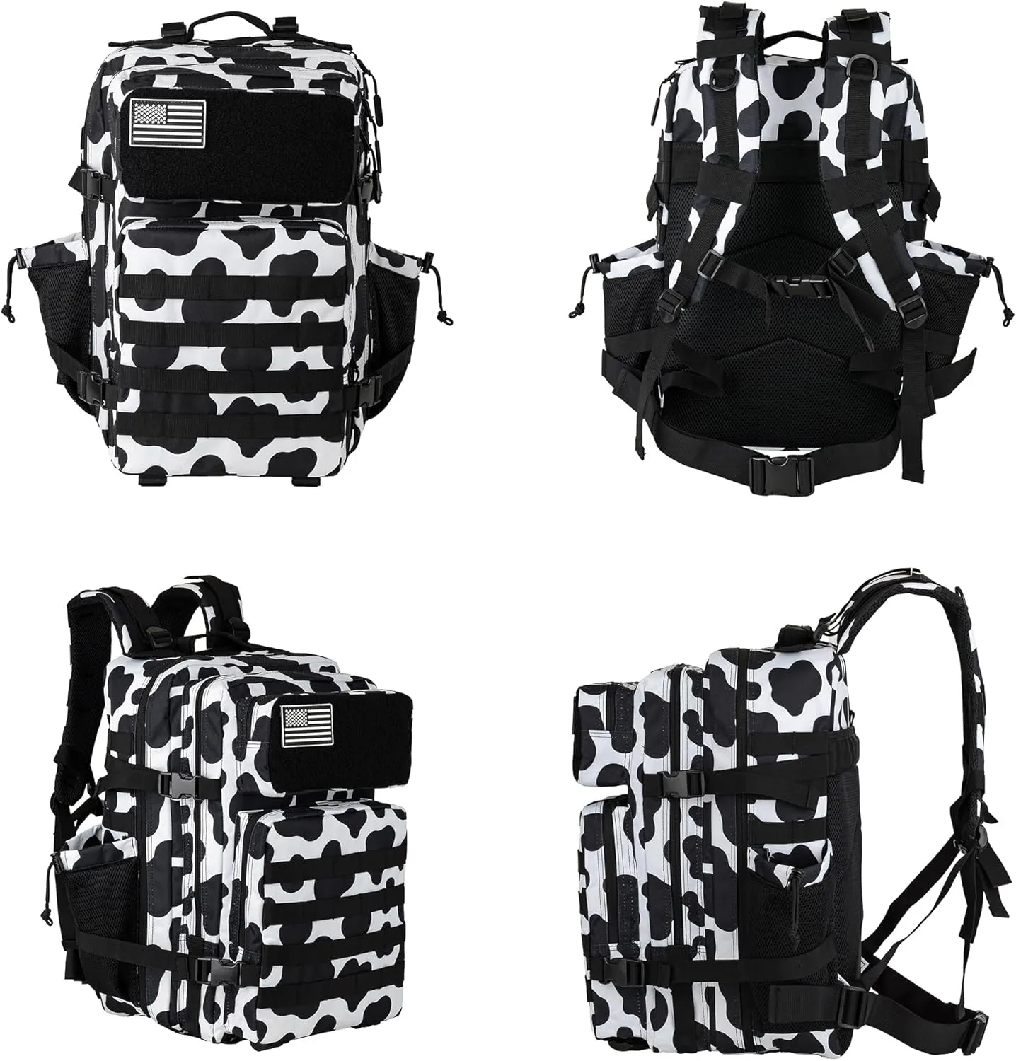 Military Tactical Backpack - 45L Molle Assault Pack for 3-Day Survival, Gym, Hunting, and Daily Use - Versatile Military Backpack & Trekking Day Pack