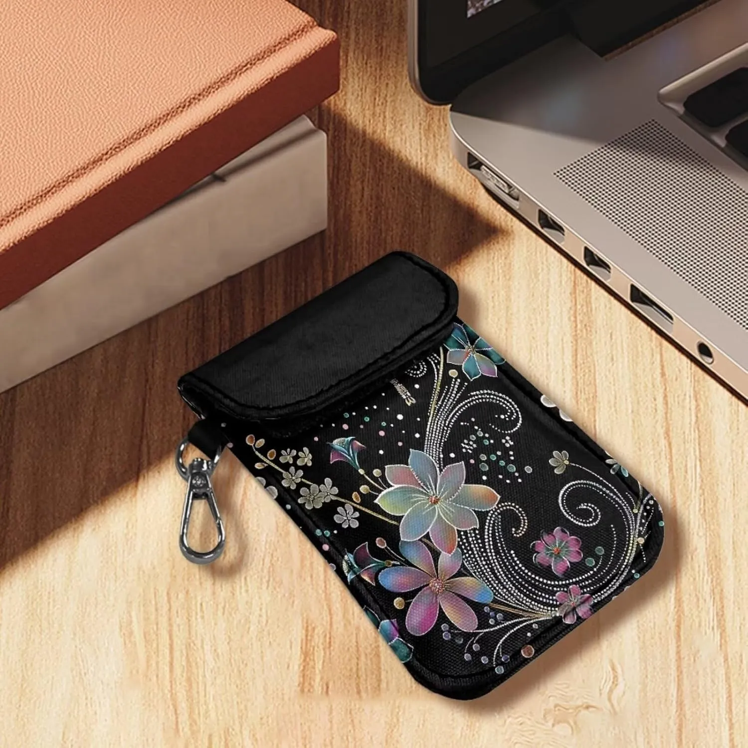 Mini Car Keys Bag for Women Car Key Fob Pouch Key Case Buckle Fashion Key Protector Universal