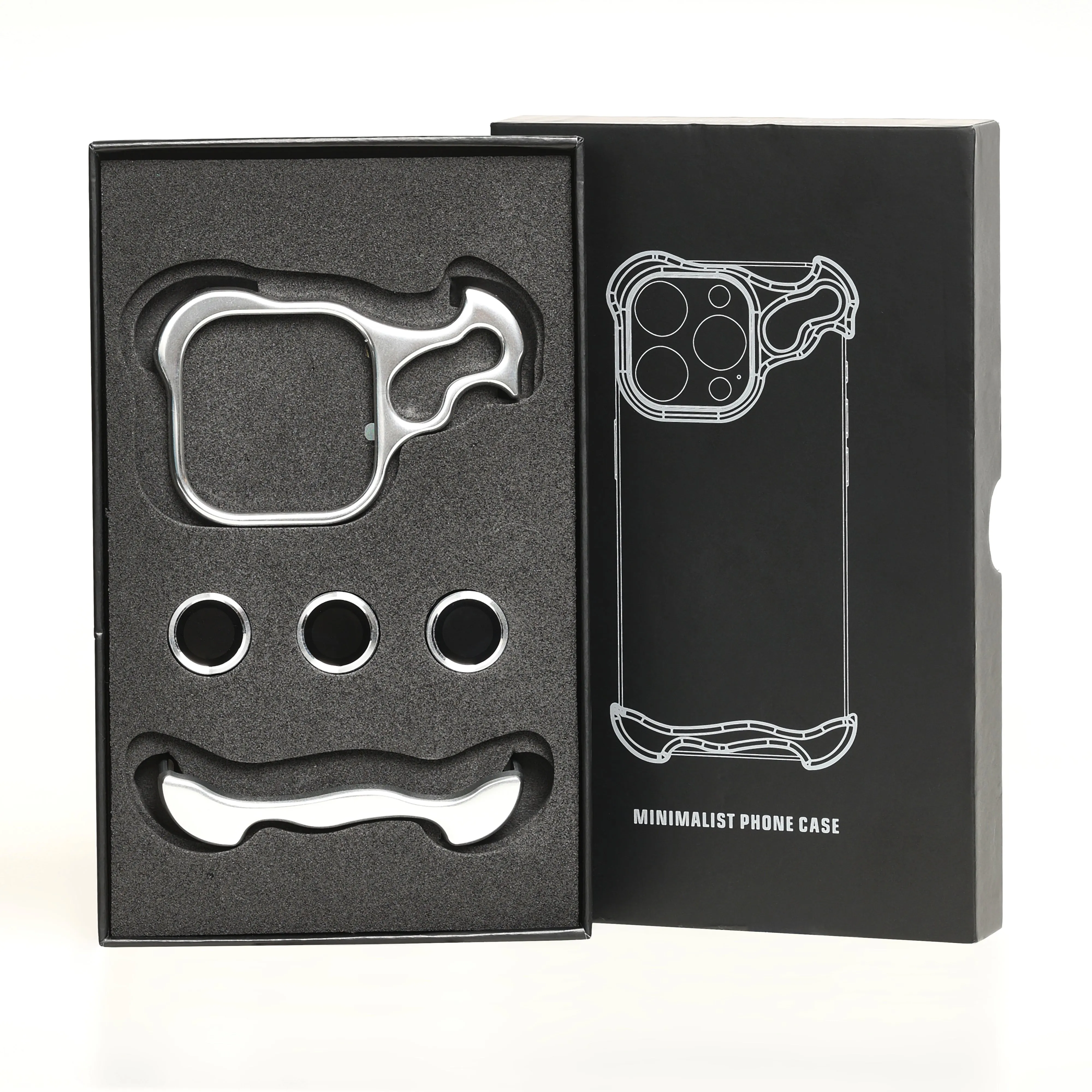 Minimilistic Alloy Bumber Frame With Camera Ring