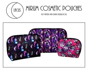 Mirum Cosmetics Pouches (3 sizes)