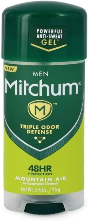Mitchum Anti-Perspirant & Deodorant, Power Gel, Mountain Air, 3.40 Ounce (Pack of 24)