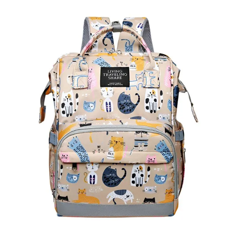 Mommy Bag Multi-Functional Maternal and Baby Large Capacity Lightweight Backpack