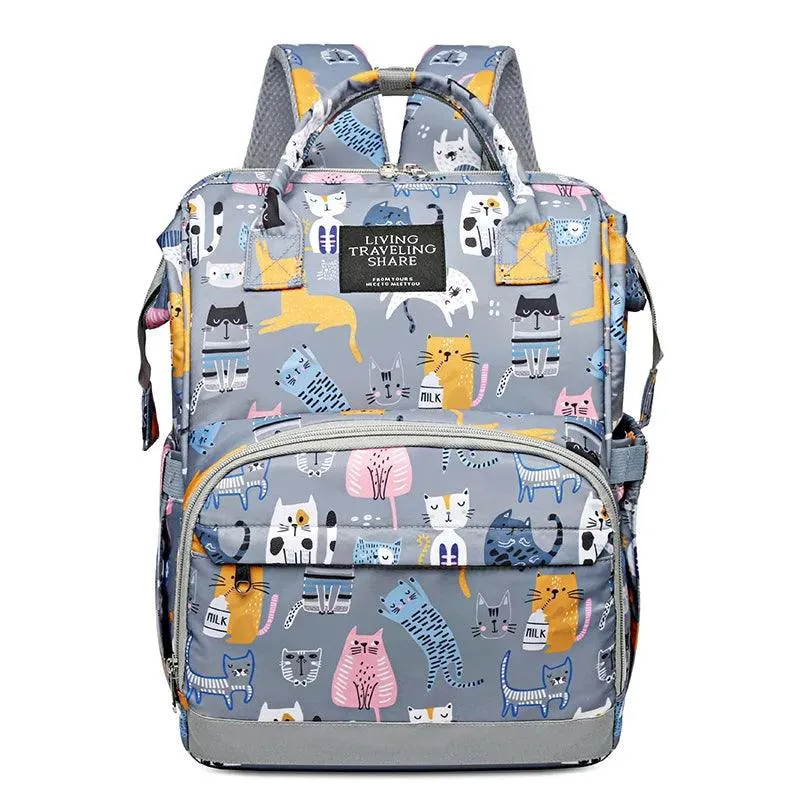 Mommy Bag Multi-Functional Maternal and Baby Large Capacity Lightweight Backpack