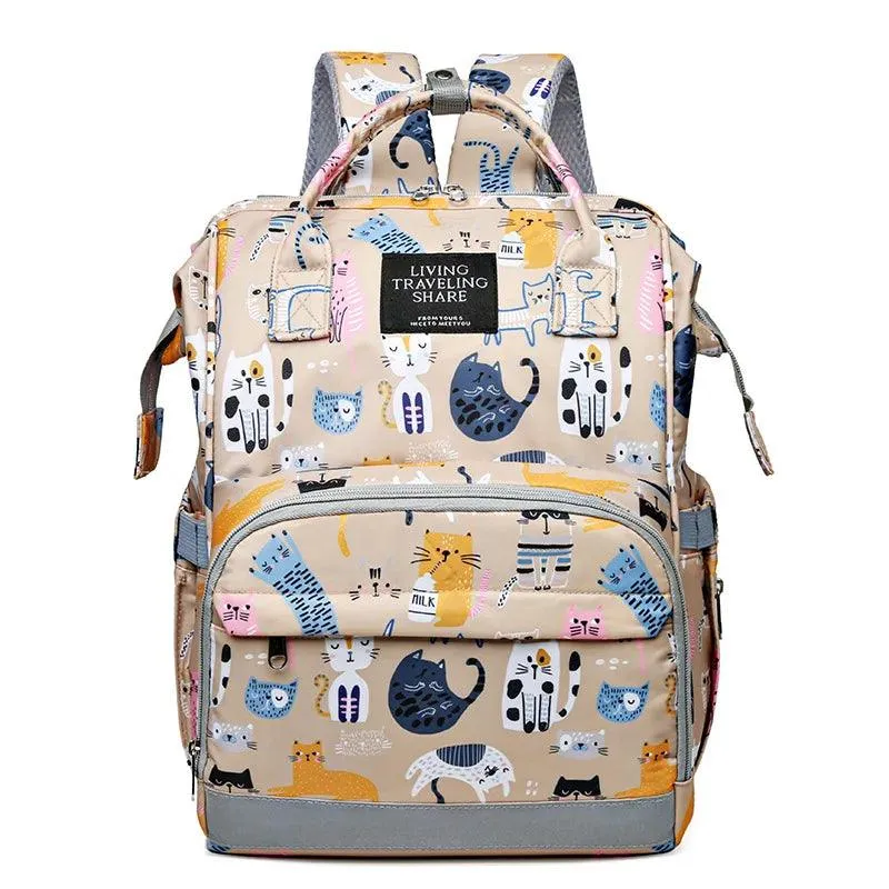 Mommy Bag Multi-Functional Maternal and Baby Large Capacity Lightweight Backpack
