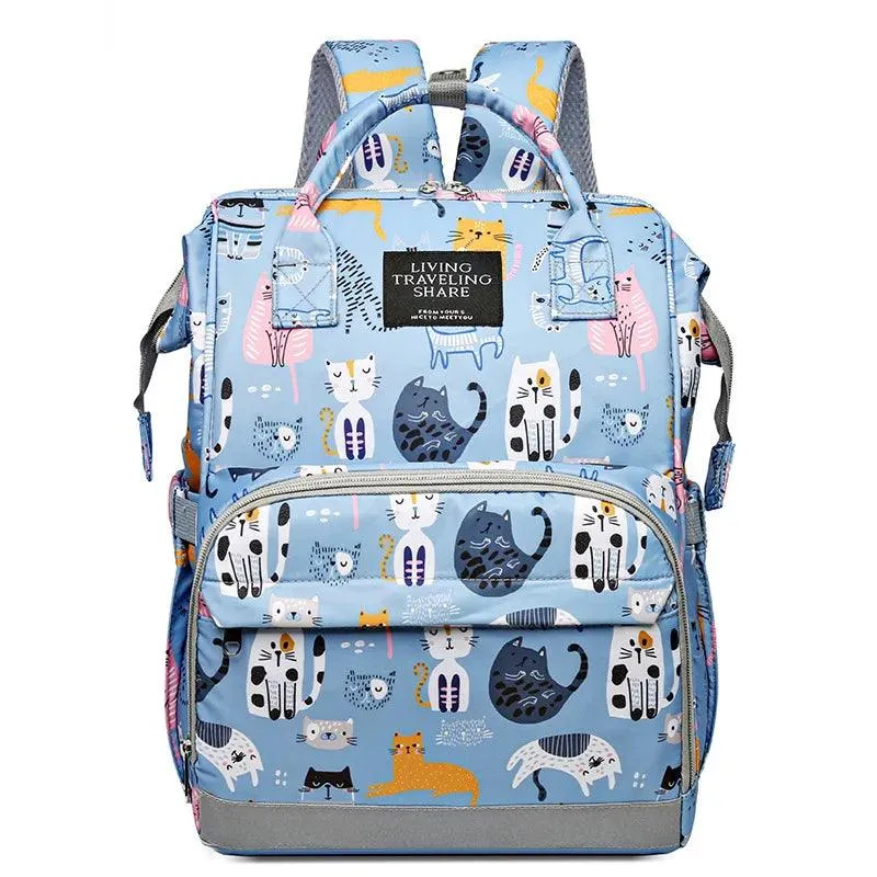 Mommy Bag Multi-Functional Maternal and Baby Large Capacity Lightweight Backpack