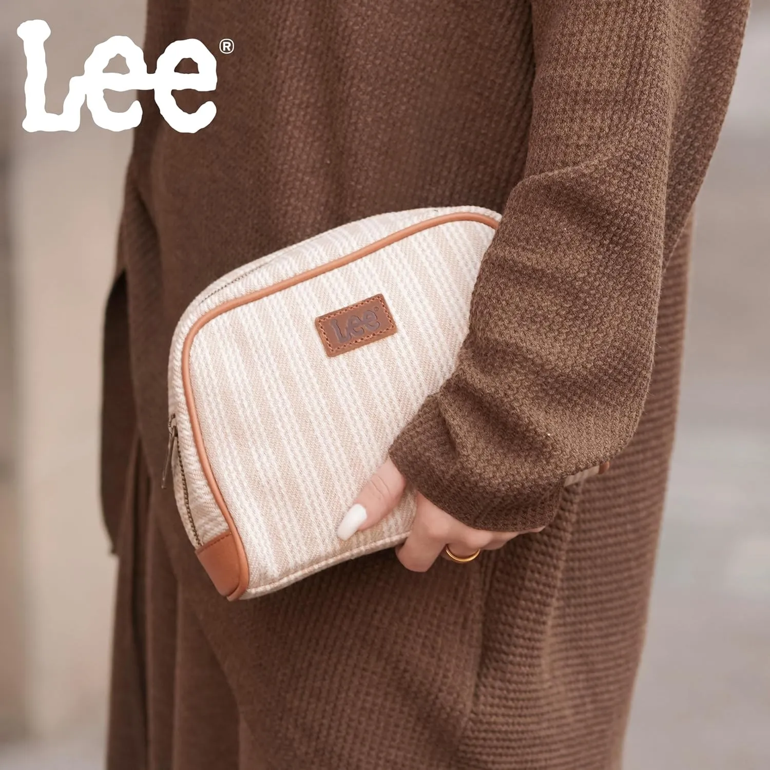 Montana West x Lee Travel Makeup Bag Large Capacity Cosmetic Bag Make up Organizer Case for Women Toiletry Bag Travel Essentials