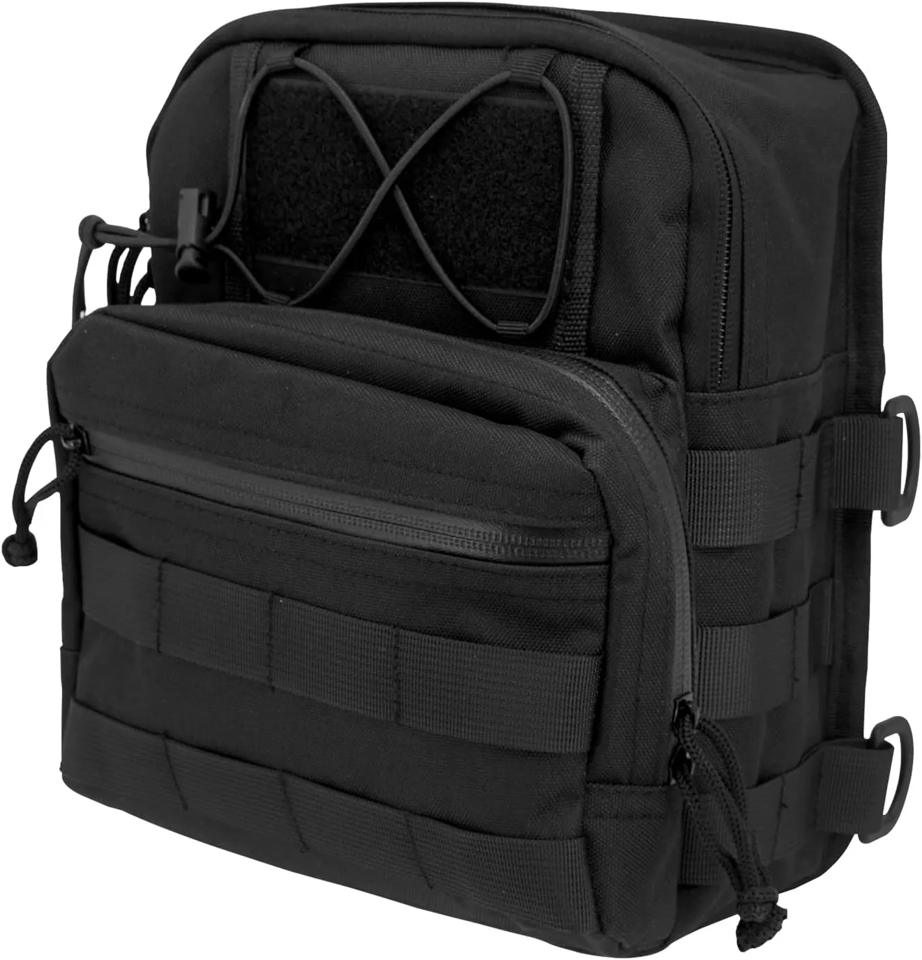 Motorcycle Handlebar Bag, Sissy Bar Tool Bag, Front Fork Storage Bag Universal T-Bar Bag Fit for Harley Softail Dyna Sportster and Orther Cruiser