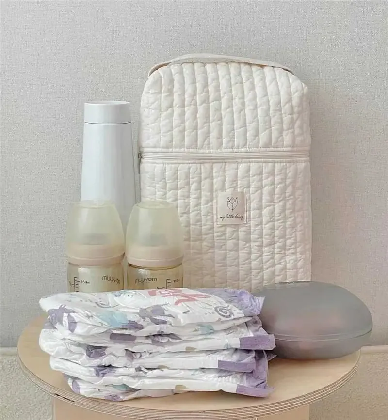 Multi-device compatible *00% satisfaction guarantee Diaper Storage Large Bag Mommy's Capacity for