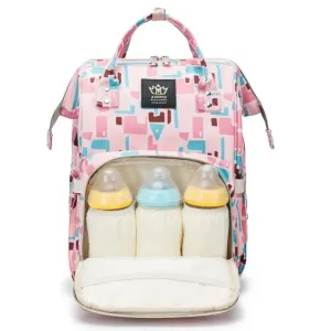 Multifunction Waterproof Diaper Bag Backpack for Mom and Dad - Nappy Bag