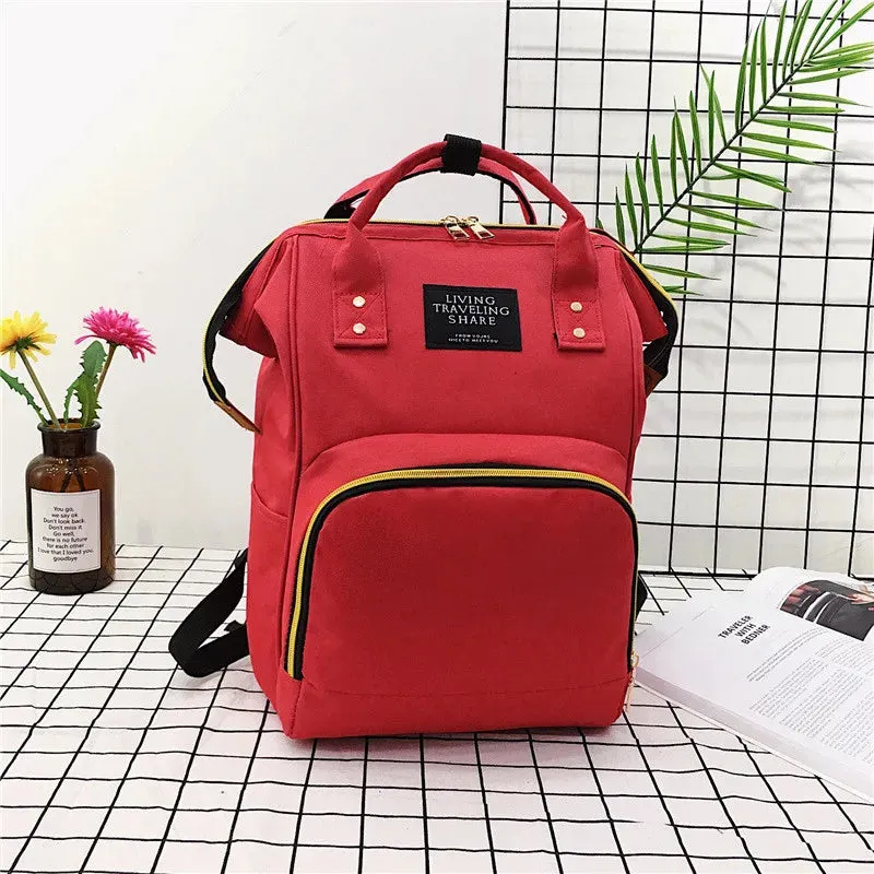 Mummy diaper bag Large capacity, multi-function, fashionable and durable mother and baby bag Mummy backpack