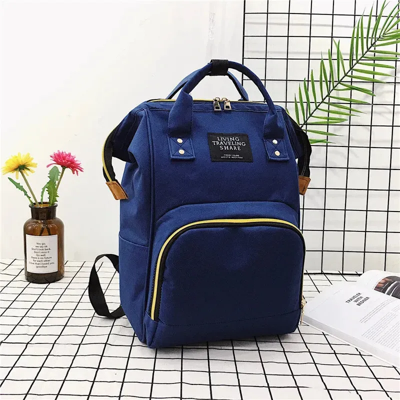 Mummy diaper bag Large capacity, multi-function, fashionable and durable mother and baby bag Mummy backpack