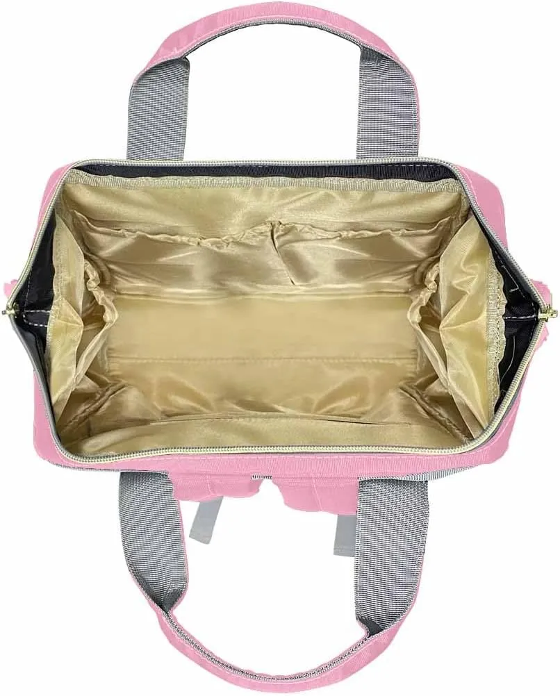 MyPupSocks Customized Butterfly Diaper Bag, Personalized Butterfly Backpack with Name Mummy Nappy Baby Bag Shoulders Casual Daypack Daycare Travel Bag for Boys Girls