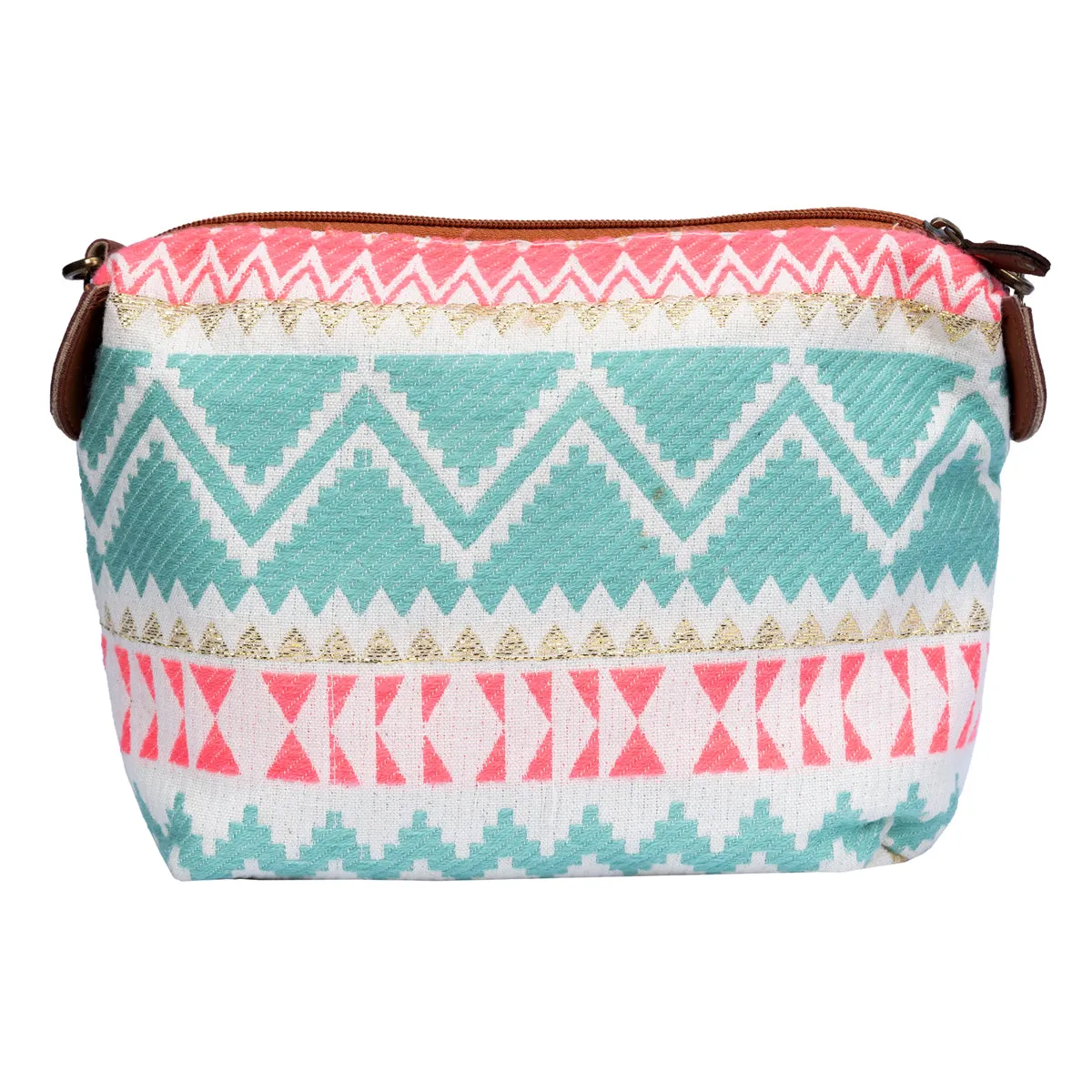 Neon Pink Pouch Cum Sling Bag