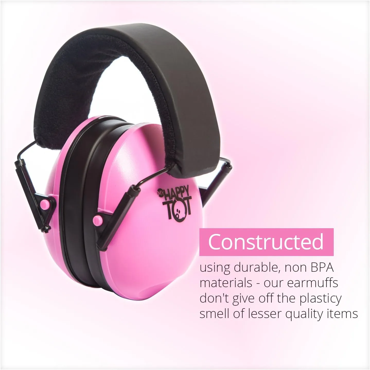 Noise Cancelling Headphones for Kids, Adjustable Baby Ear Protection Earmuffs with Ergonomic Design