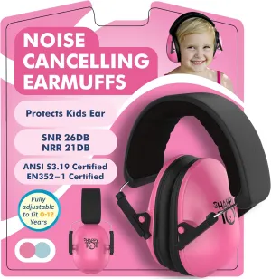 Noise Cancelling Headphones for Kids, Adjustable Baby Ear Protection Earmuffs with Ergonomic Design