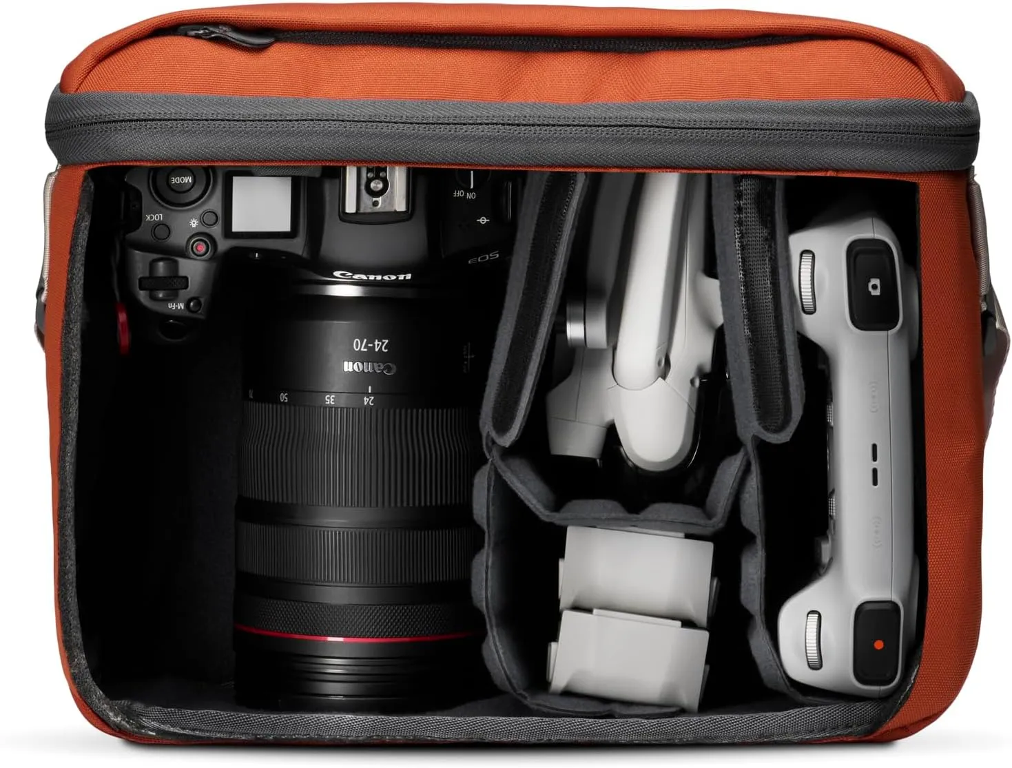 NOMATIC Luma Camera Sling 12L - Sling Bag Designed by Peter McKinnon - Camera Bag for Photographers (Rust)