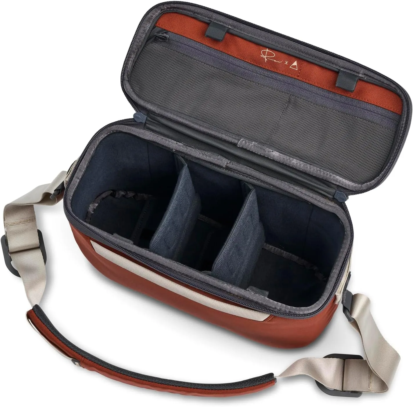 NOMATIC Luma Camera Sling 12L - Sling Bag Designed by Peter McKinnon - Camera Bag for Photographers (Rust)