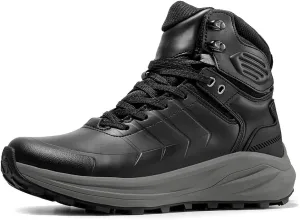 NORTIV 8 Men's Waterproof Hiking Boots Lightweight Non-Slip Outdoor Ankle Trekking Boots Expedition