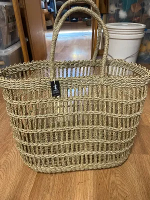 Open Weave Tote Large