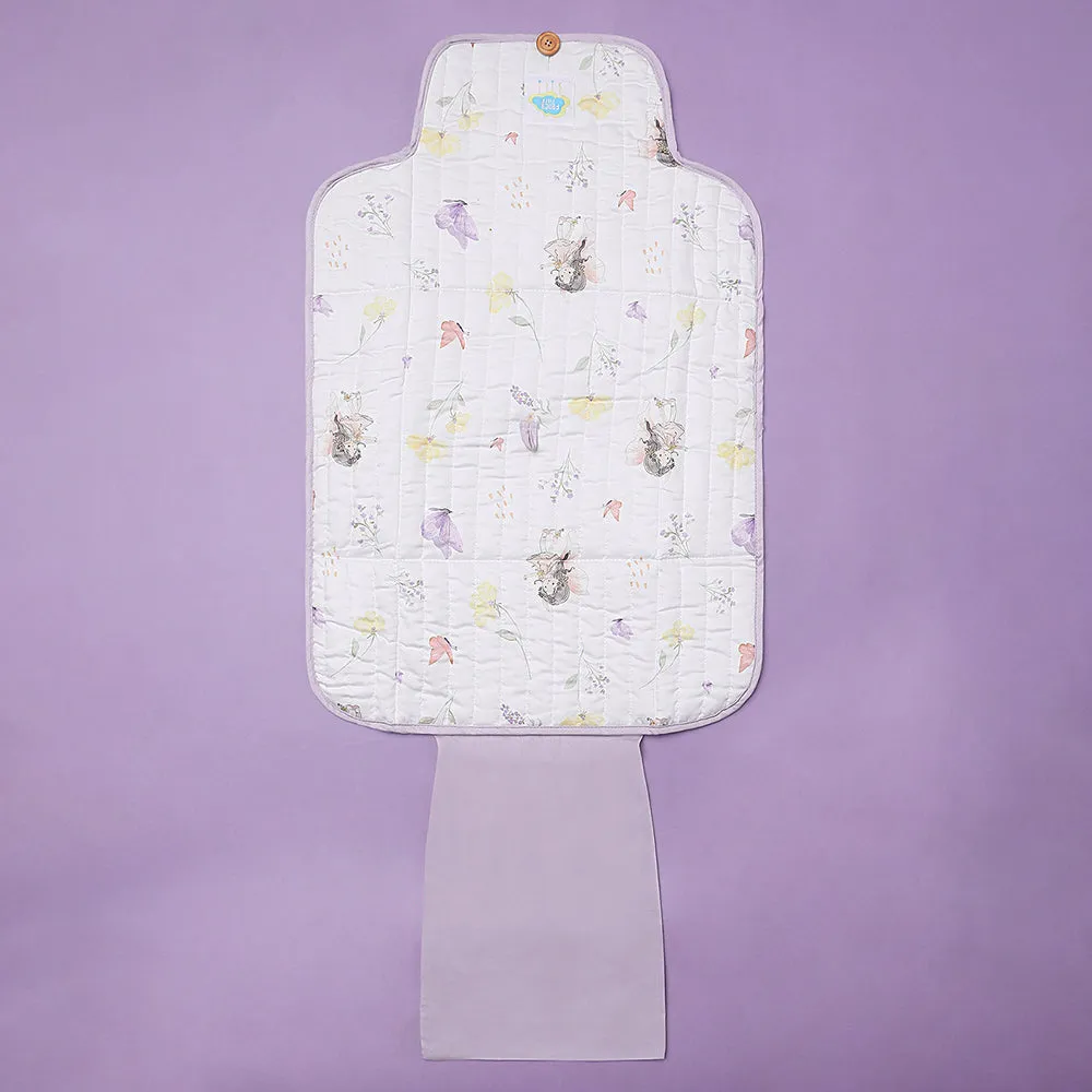 Organic Cotton On - The - Go Changing Mat - Pixie Dust