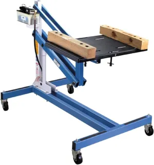 OTC 1585A 1,250 lb. Power Train Lift with Tilting Plate - Ideal for Engine/Transaxle Service