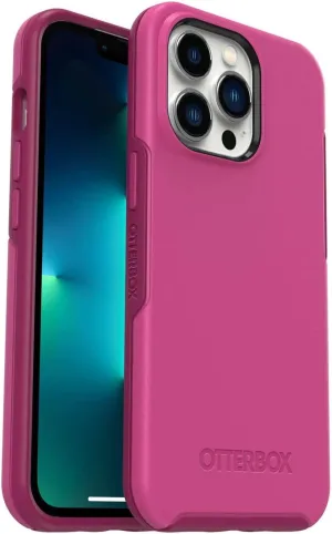 OtterBox iPhone 13 Pro (ONLY) Symmetry Series Case - Renaissance Pink, Ultra-Sleek, Wireless Charging Compatible, Raised Edges Protect Camera & Screen