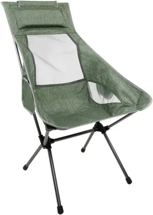 Outdoor Chair Folding Camping Chair Outdoor High Back Camping Chair Portable Folding Seat with Mesh Backrest Camping Fishing Stool with Quilted Pillow Camping Chair Foldable Chair