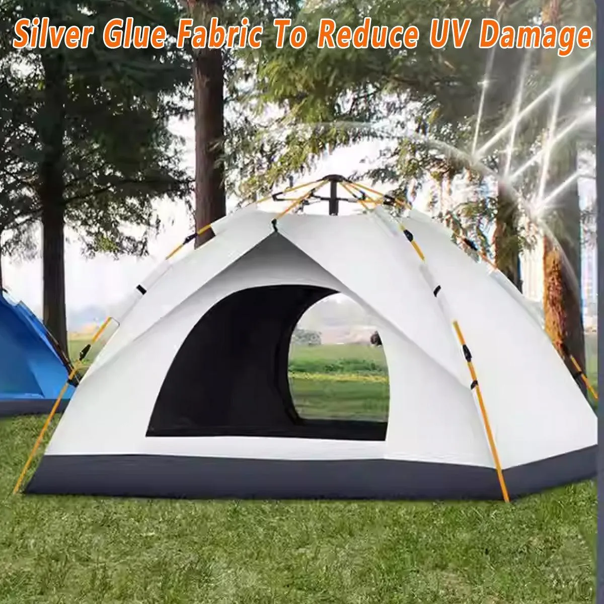 Outdoor Fully Automatic Camping Tent Travel Portable Instant Pop Up Shelter