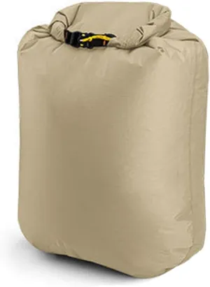 Outdoor Water proof Dry Bag - Silicon Coated Nylon, Ideal for Camping, Drifting, Hiking, Swimming, Rafting, Kayaking, River Trekking - Dampproof Clothes Storage Bag (Khaki-S)