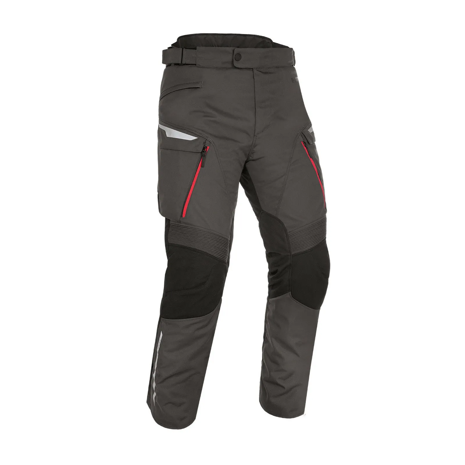 OXFORD Montreal 4.0 Dry2Dry Pant - Black / Grey / Red (Regular) (3XL)