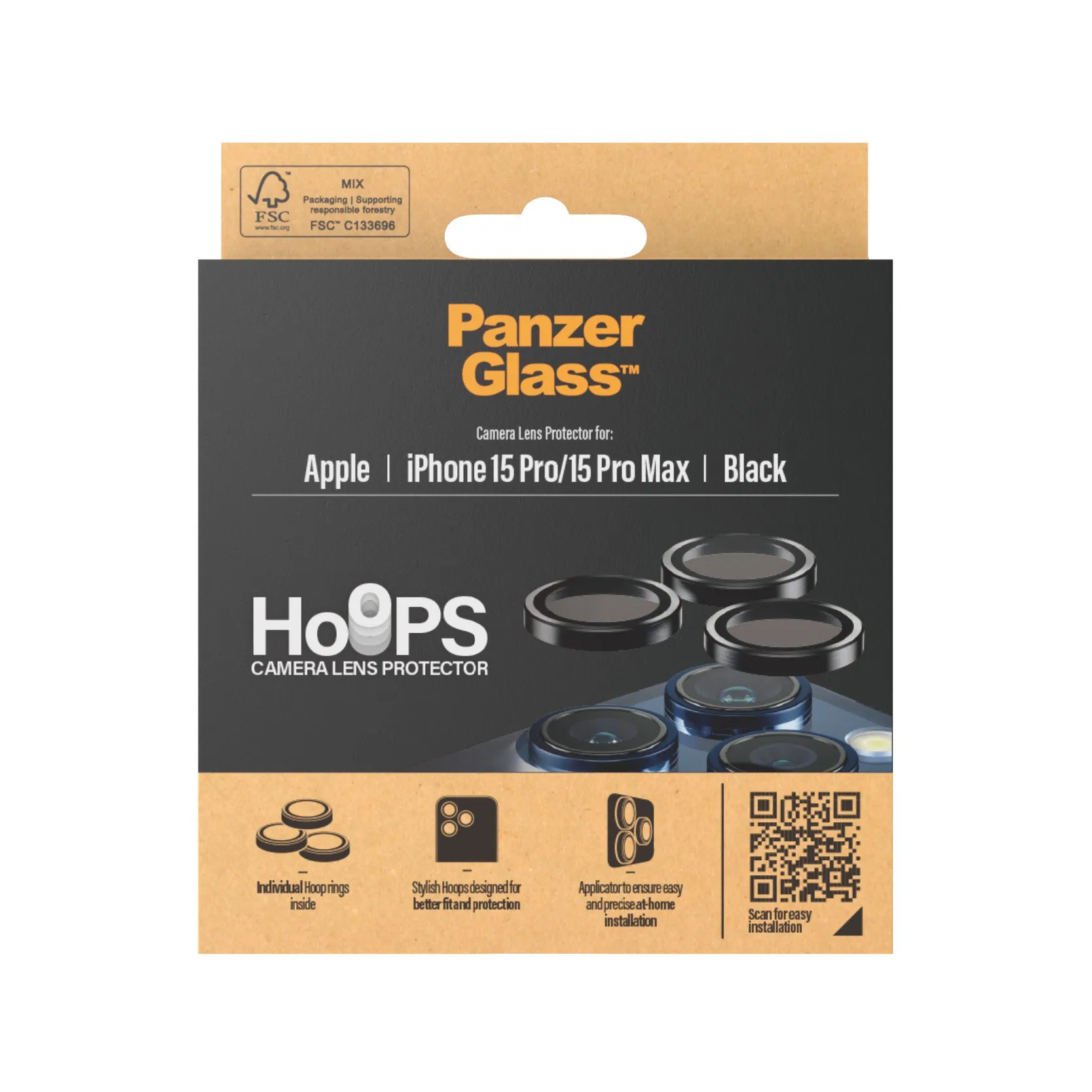 Panzerglass - Camera lens protection