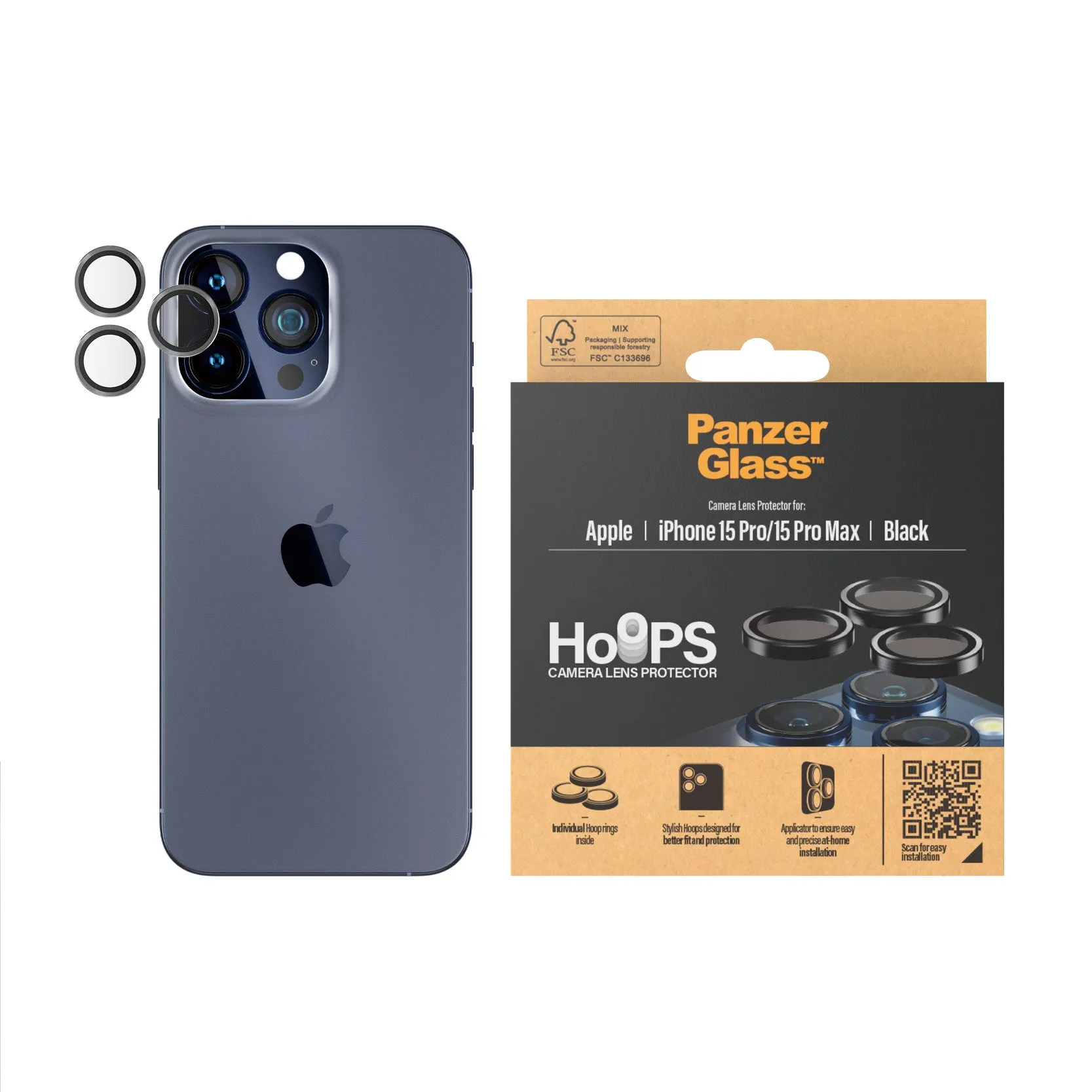 Panzerglass - Camera lens protection