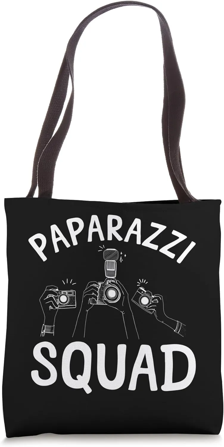 Paparazzi Design For Men Women Press Photographer Paparazzi Tote Bag