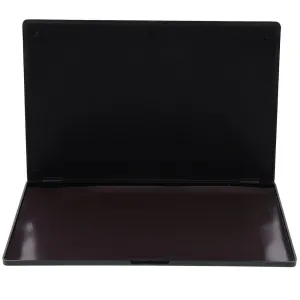 PartyKindom Eyeshadow Palette Empty Cosmetic Storage Tray for Pressed Eyeshadow Blush Lipstick Portable Lightweight Makeup Organizer for Women Design