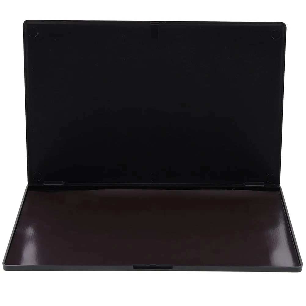 PartyKindom Eyeshadow Palette Empty Cosmetic Storage Tray for Pressed Eyeshadow Blush Lipstick Portable Lightweight Makeup Organizer for Women Design