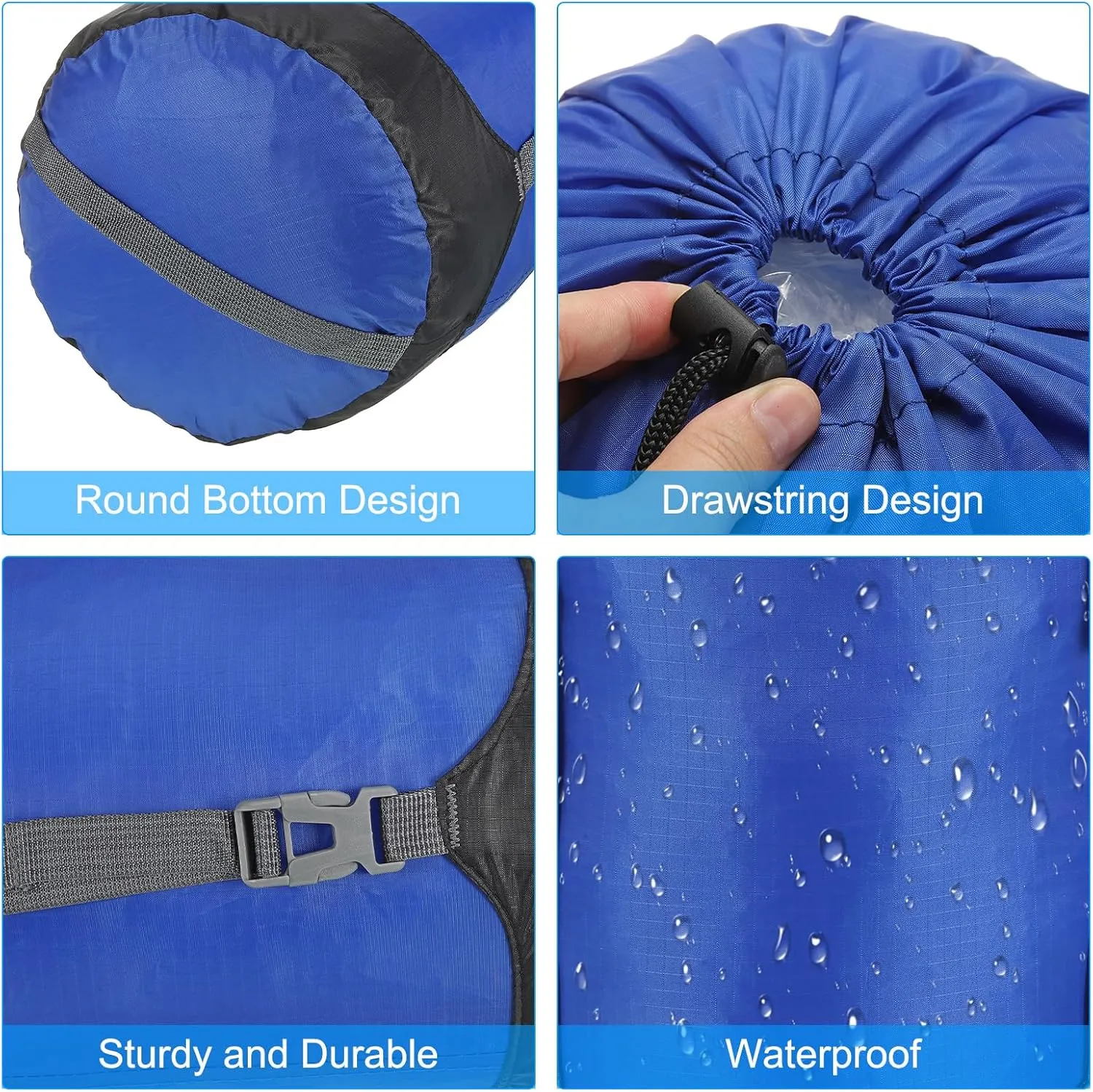 PATIKIL Compression Stuff Sack, Waterproof Sleeping Bag Storage Sack